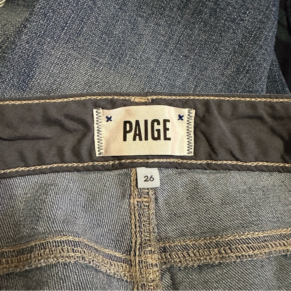 Paige Grant Denim Shorts - Picture 3 of 7